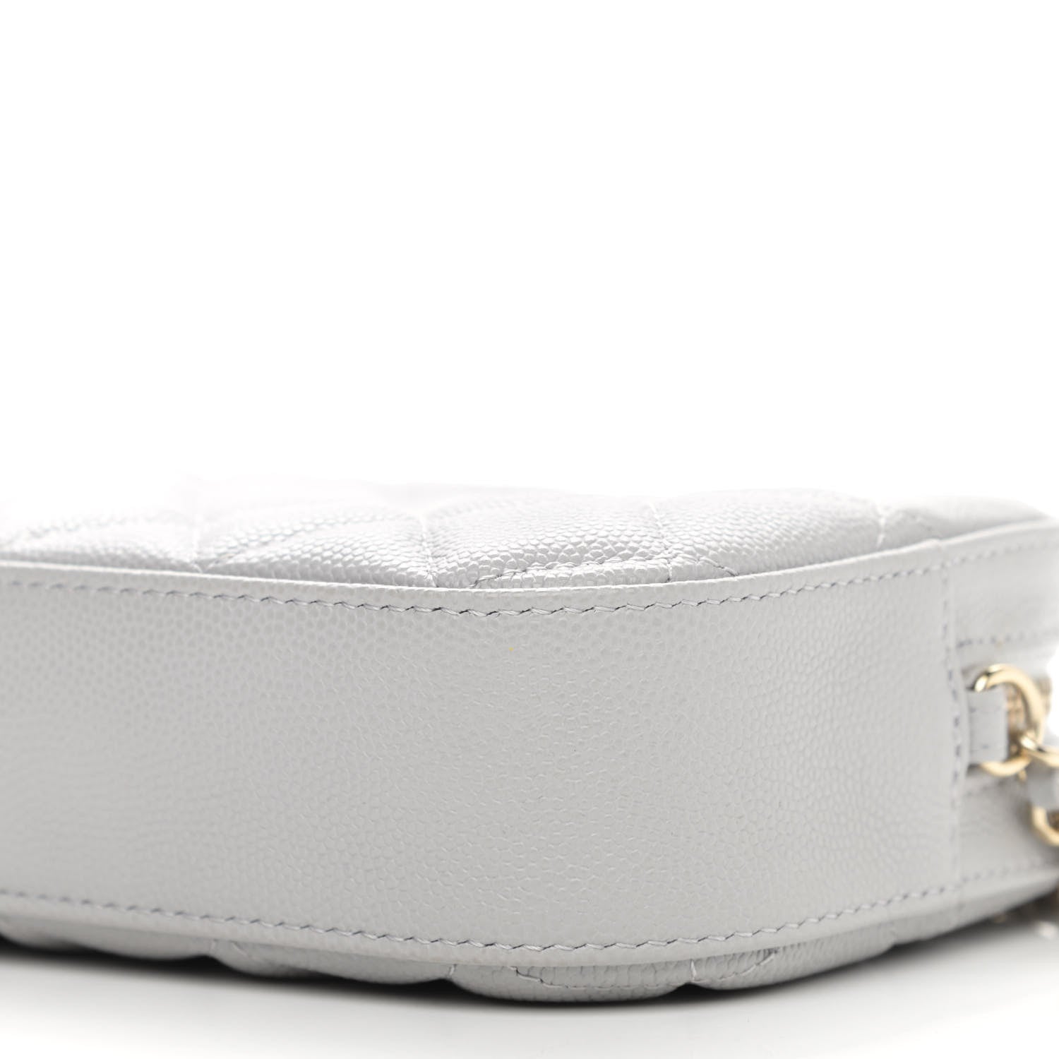 Chanel Caviar Quilted Camera Case Grey 10 of 11