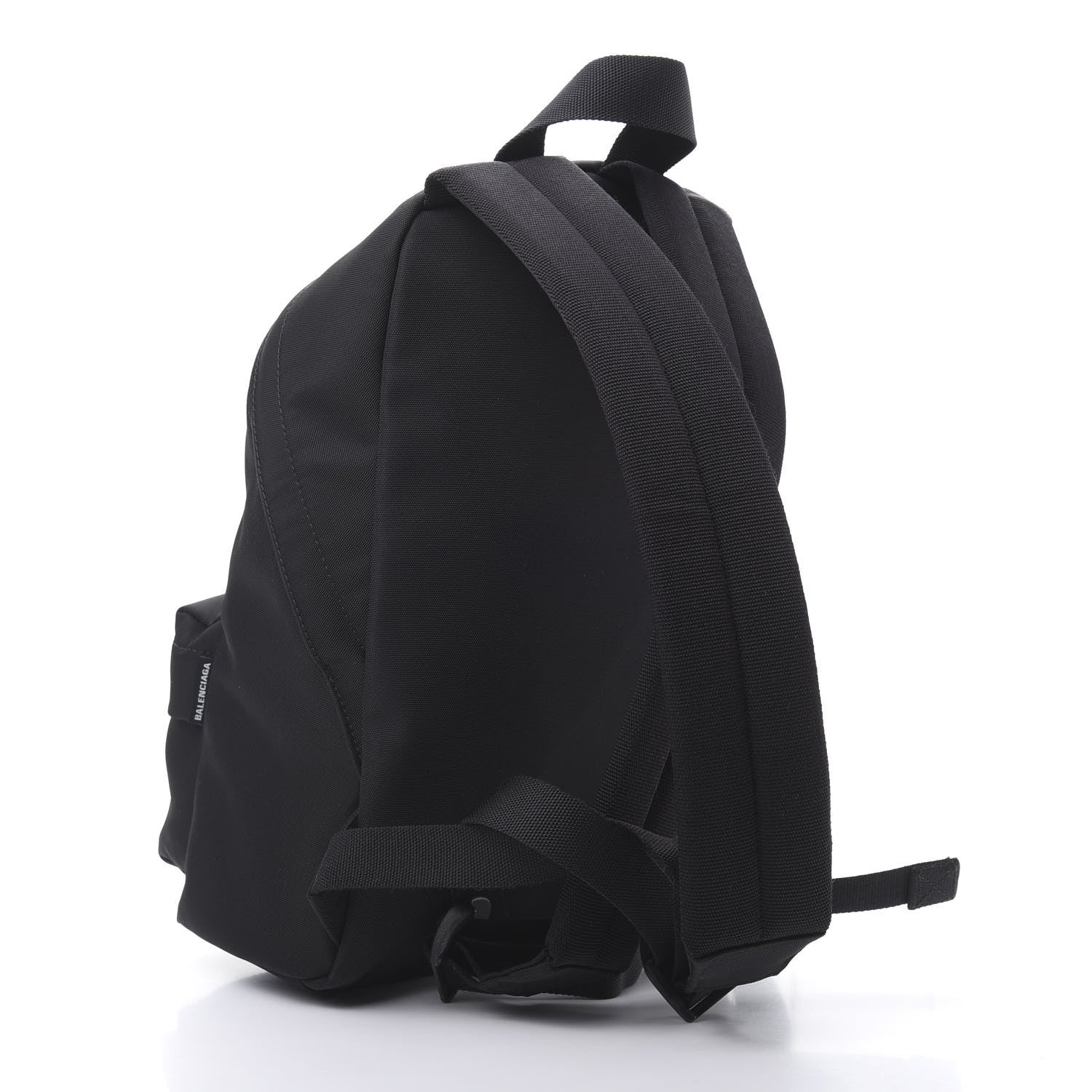 Balenciaga Nylon Embroidered You Are The World Explorer Backpack S Black 2 of 9