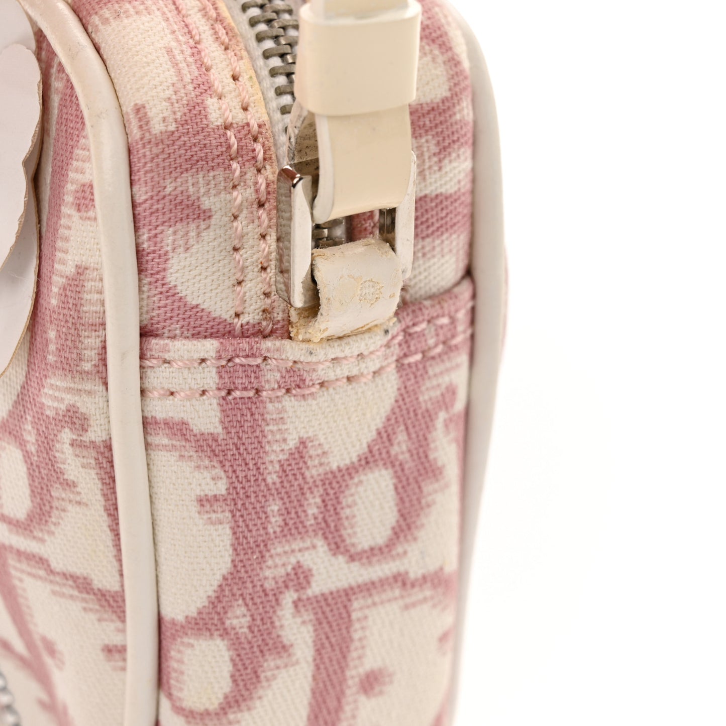 CHRISTIAN DIOR Monogram Girly Pochette Pink
