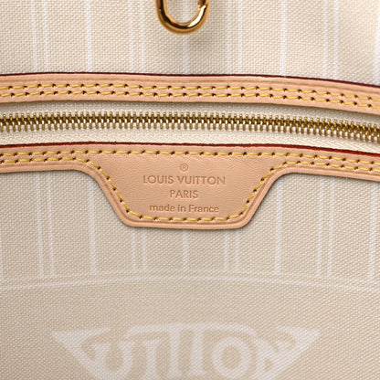 Louis Vuitton Monogram Giant By The Pool Neverfull MM Blue 7 of 10