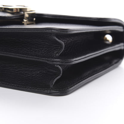 Gucci Dollar Calfskin Small Interlocking G Shoulder Bag Black 10 of 10