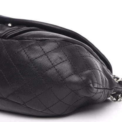 Chanel Caviar Half Moon Large Flap Black 10 of 13