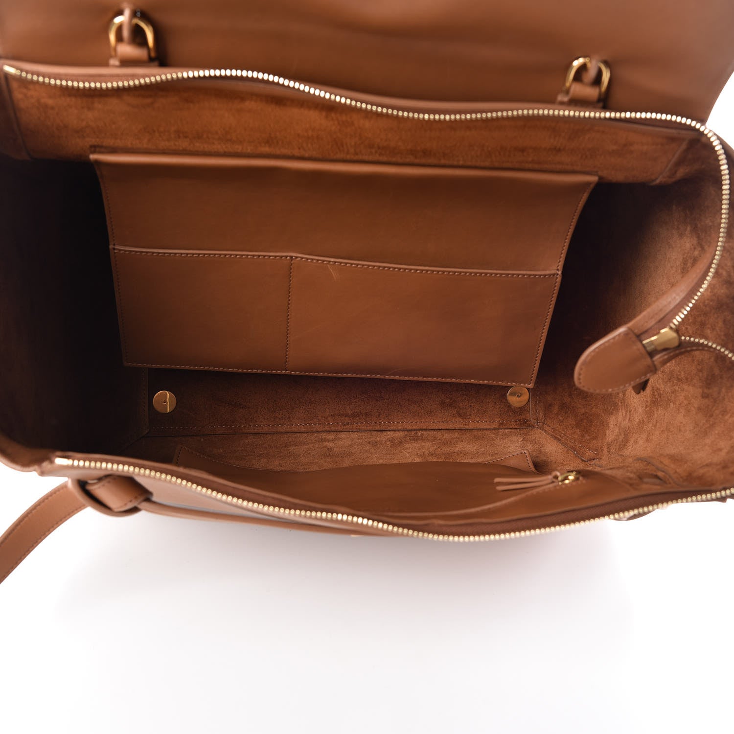 Celine Natural Calfskin Large Belt Bag Tan 7 of 9