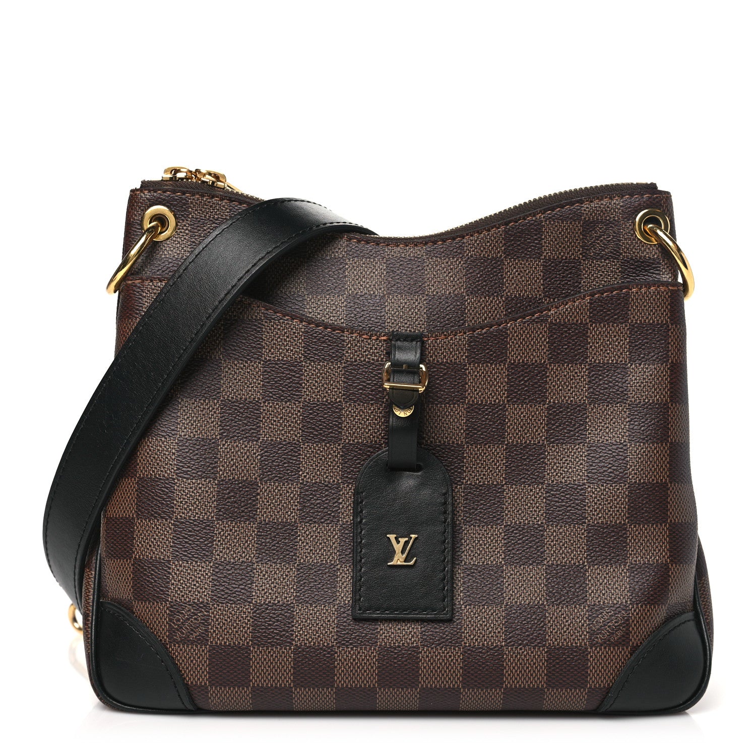 Louis Vuitton Damier Ebene Odeon PM Black 1 of 9