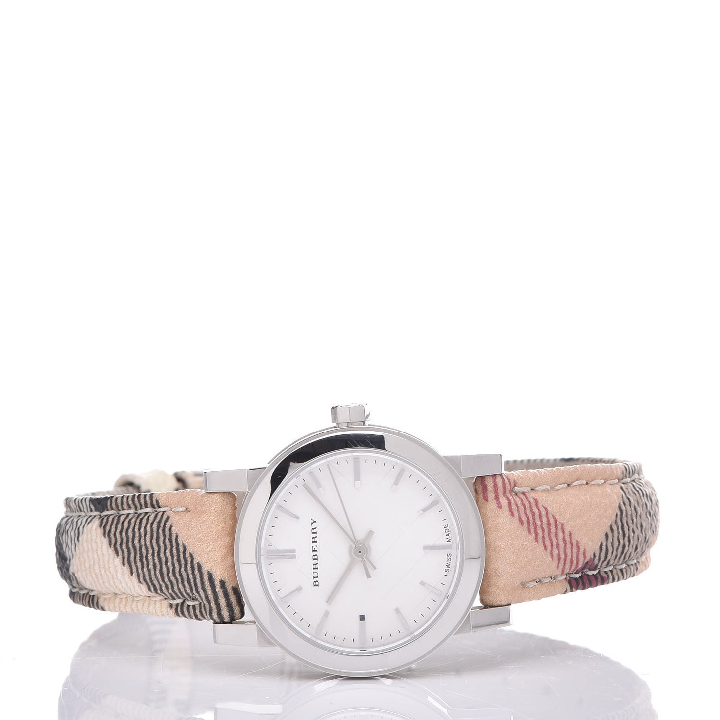 Stainless Steel Calfskin 26mm The City Quartz Watch BU9222