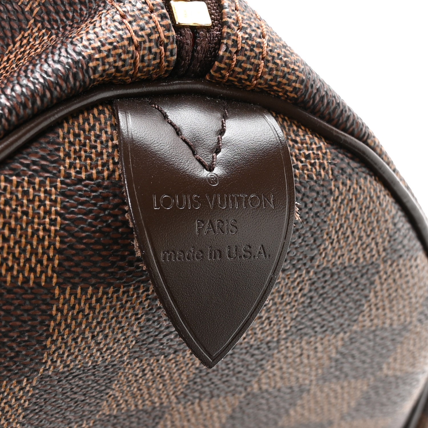 Louis Vuitton Damier Ebene Speedy 30 6 of 10