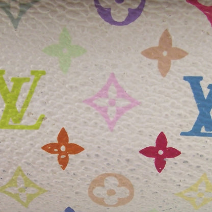 Louis Vuitton Monogram Multicolor Porte Tresor International Wallet White 5 of 8