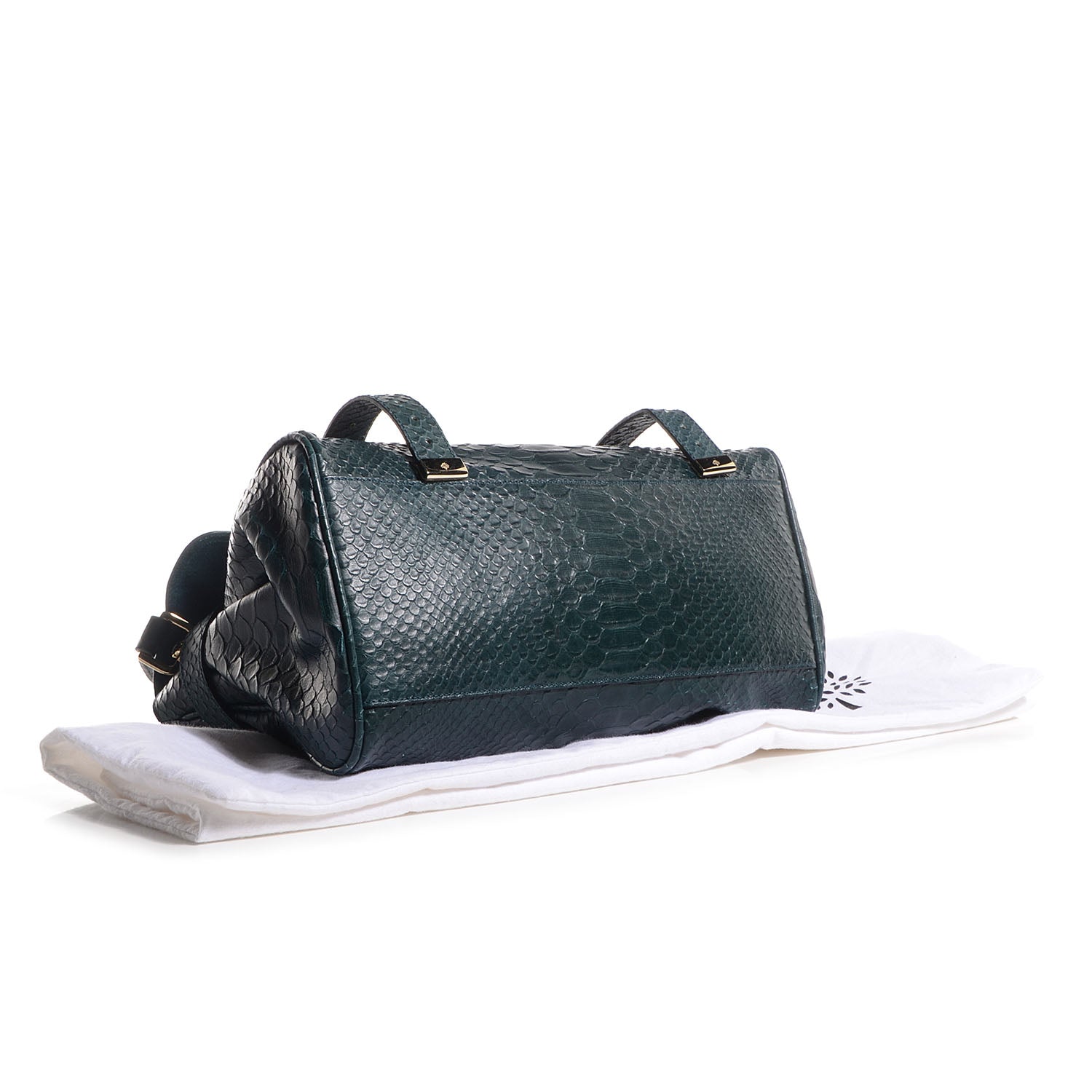 Mulberry Silky Snake Print Alexa Petrol 6 of 12