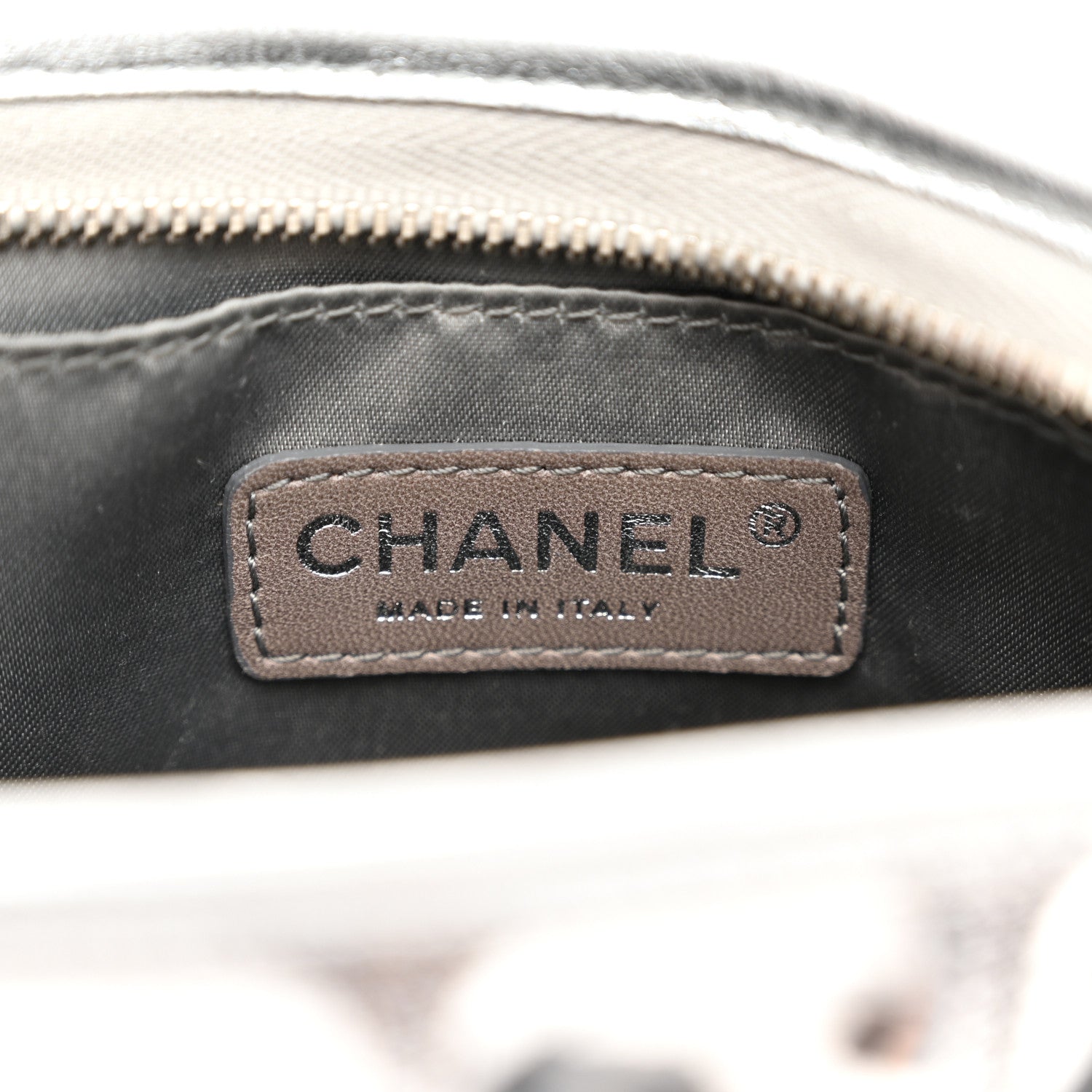 Chanel Vinyl Ice Cube Pochette 6 of 12