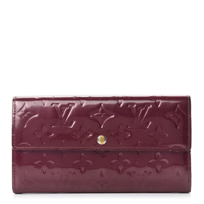 Louis Vuitton Vernis Sarah Wallet Violet 1 of 19