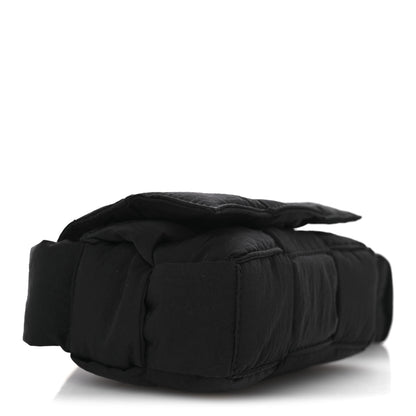 Bottega Veneta Nylon Intrecciato Padded Tech Candy Cassette Bag Black 9 of 10