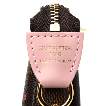 Louis Vuitton Damier Ebene 2020 Christmas Animation Big Wheel Mini Pochette Accessories Rose Ballerine 6 of 8