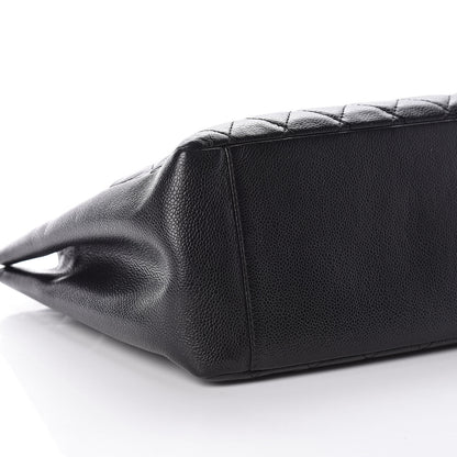 Chanel Caviar Quilted Grand Shopping Tote GST Black 8 of 9