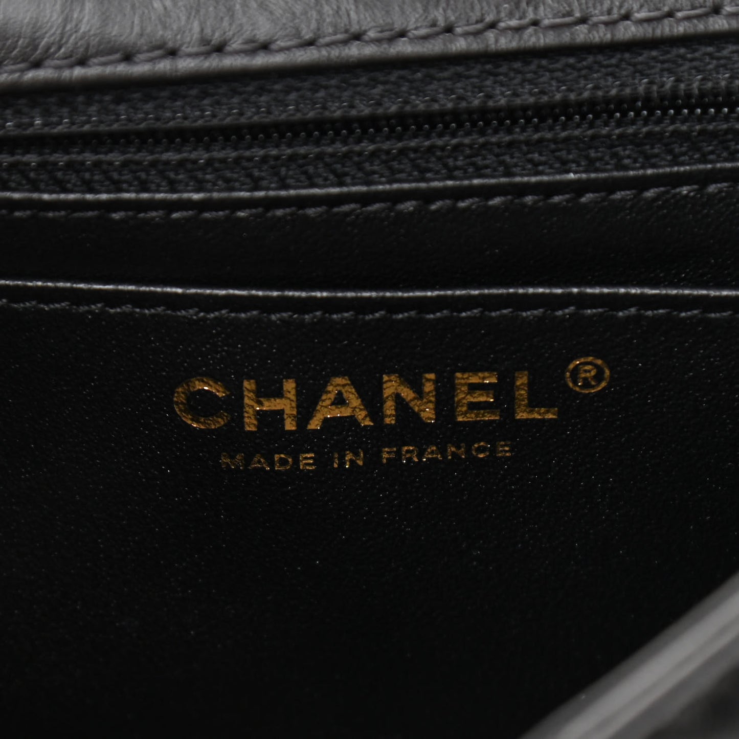 Aged Calfskin Quilted 2.55 Reissue Mini Flap Black
