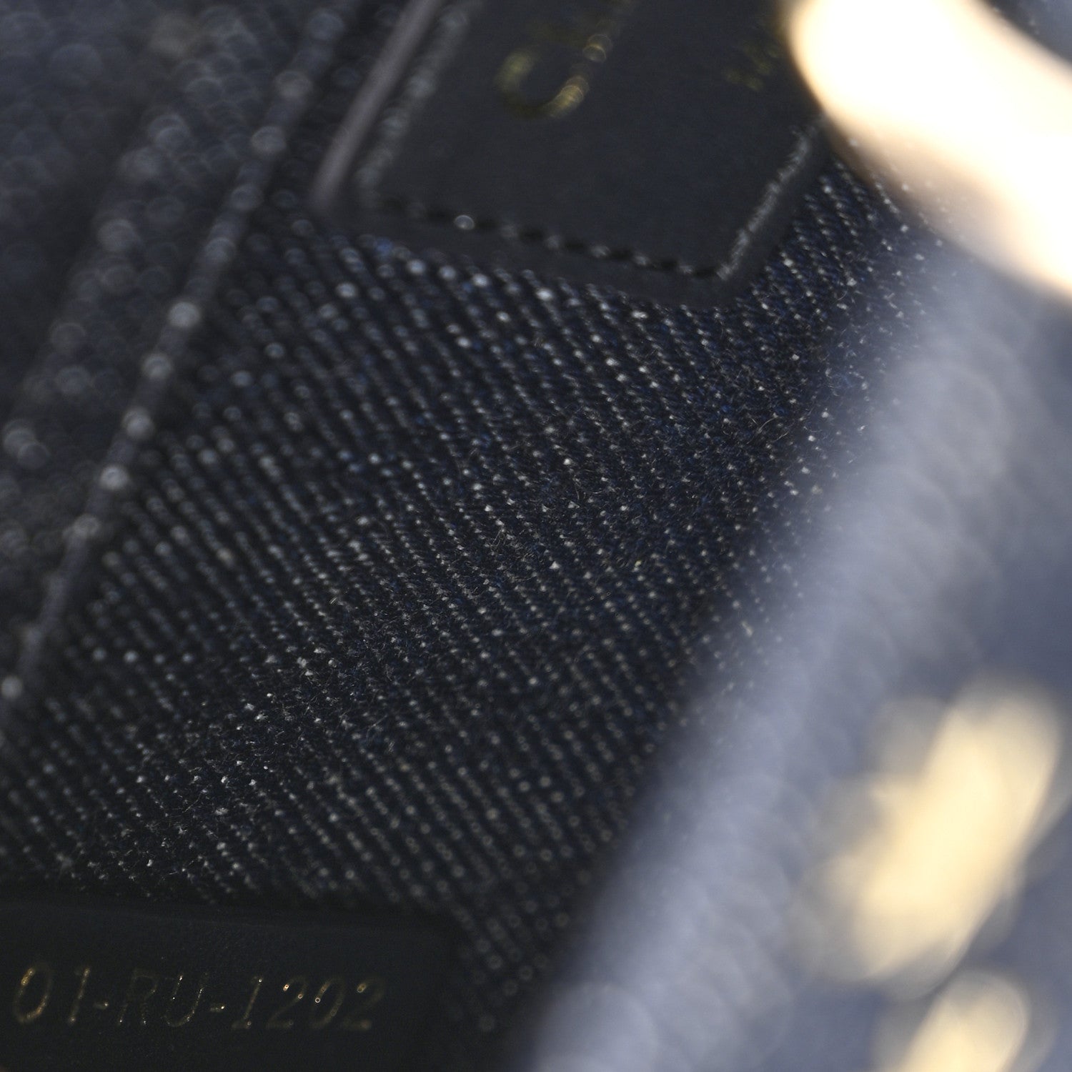 Christian Dior Denim Embroidered Star Lady D-Joy Blue 7 of 11