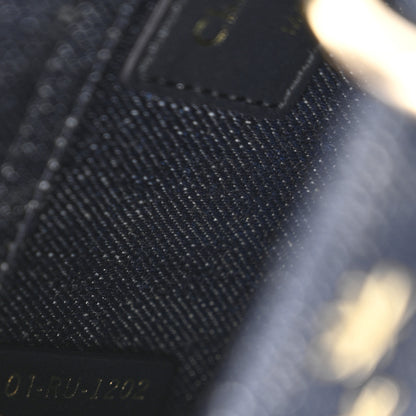 Christian Dior Denim Embroidered Star Lady D-Joy Blue 7 of 11