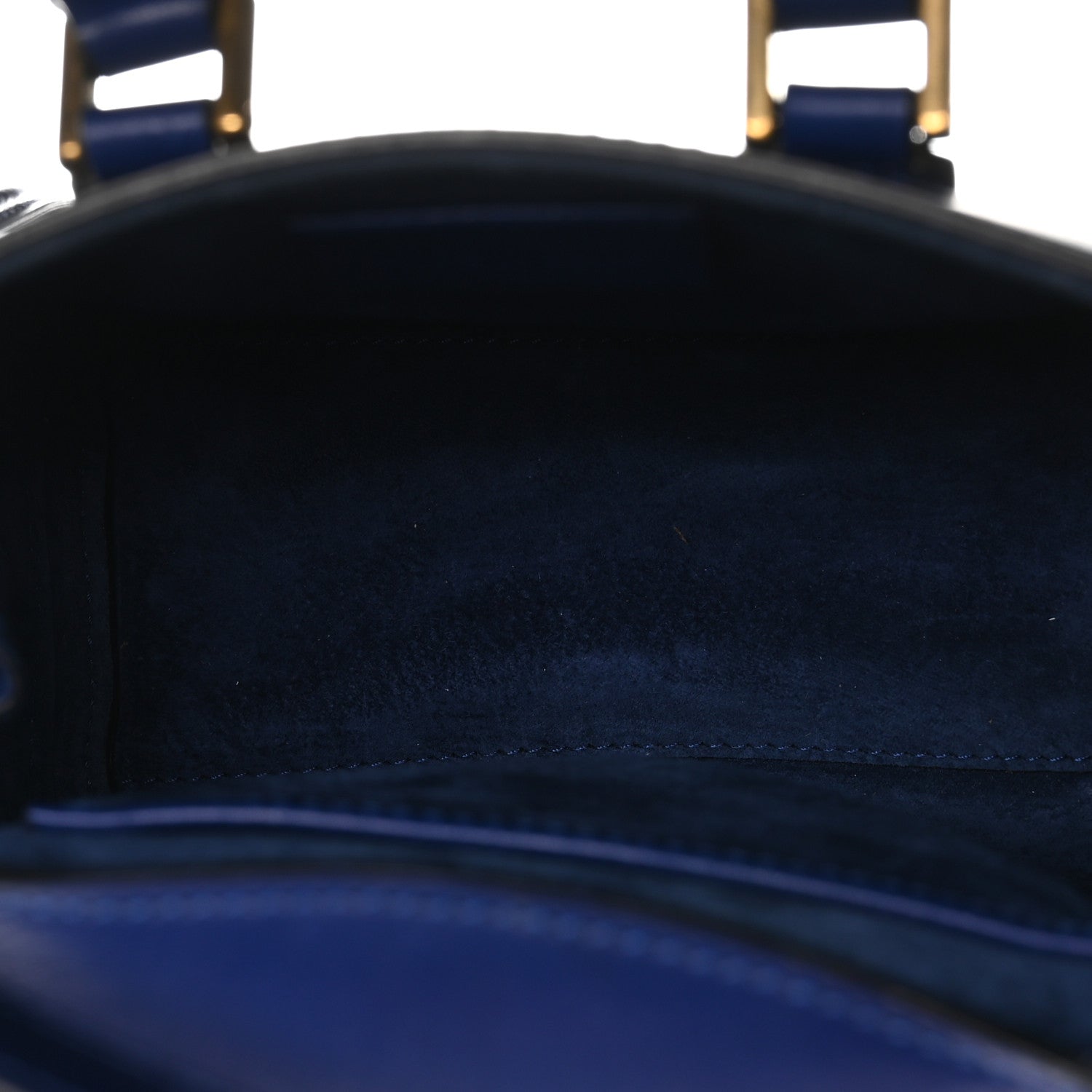 Alexander McQueen Calfskin Mini Heroine Royal Blue 5 of 11