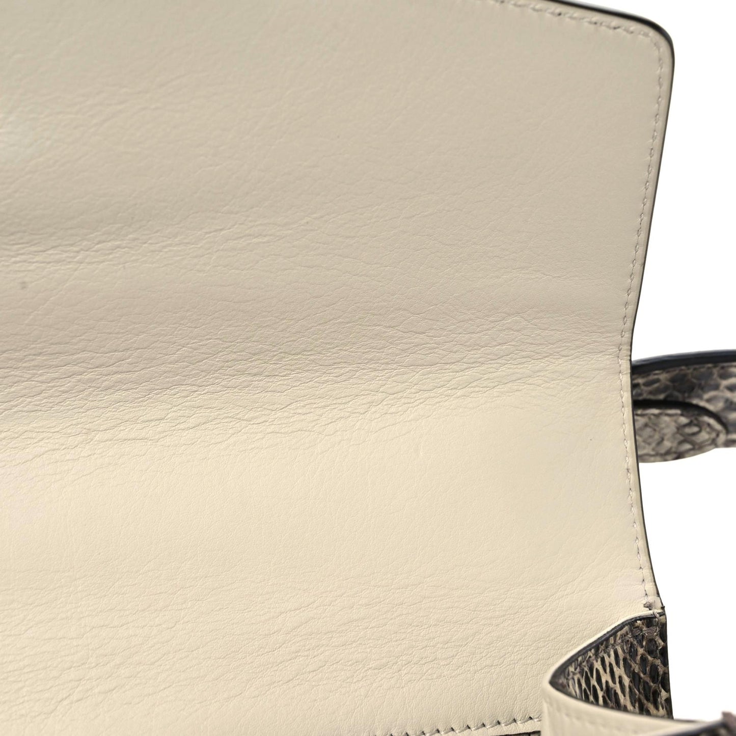 Snakeskin Small Sylvie Shoulder Bag Roccia