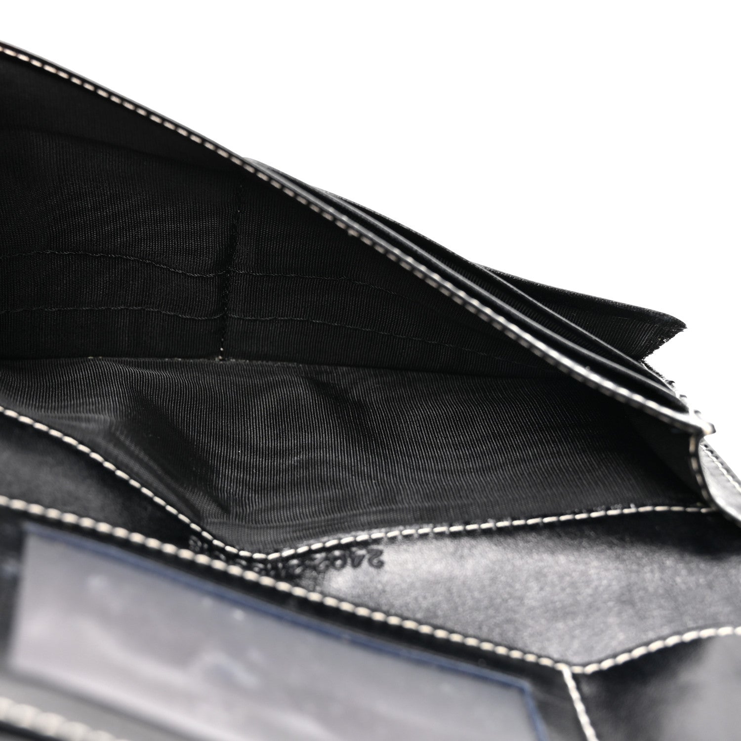 Fendi Zucchino Forever Continental Wallet Navy 6 of 12