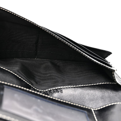 Fendi Zucchino Forever Continental Wallet Navy 6 of 12