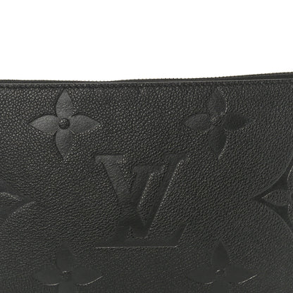 Louis Vuitton Empreinte Monogram Giant Neverfull MM Pochette Black 6 of 6