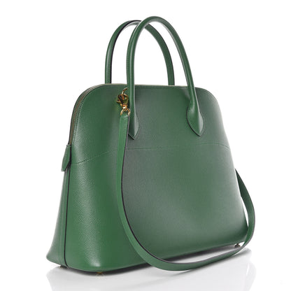 Hermes Courchevel Bolide 35 Vert Bengale 3 of 10