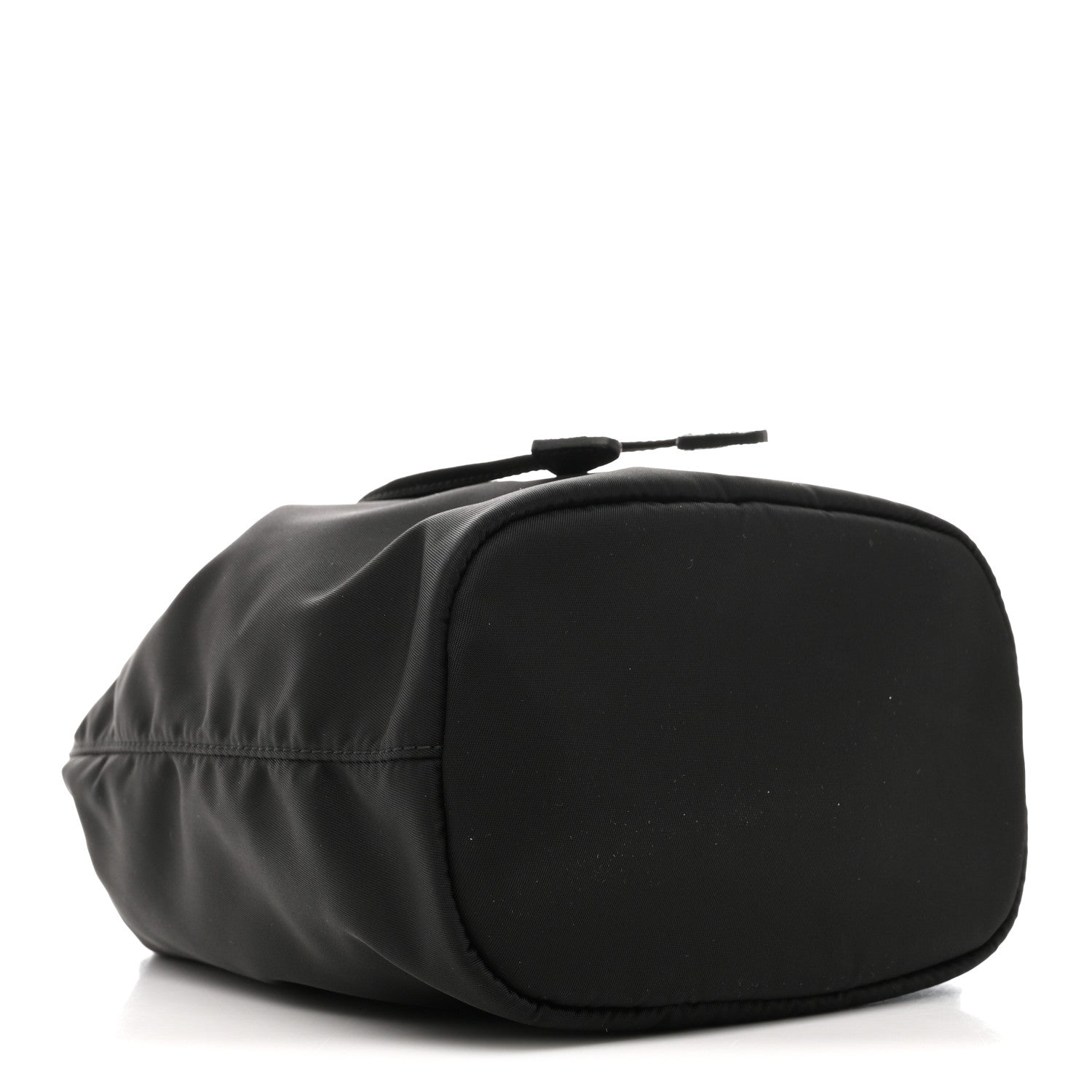 Prada Re-Nylon Vela Drawstring Wristlet Pouch Black 4 of 8