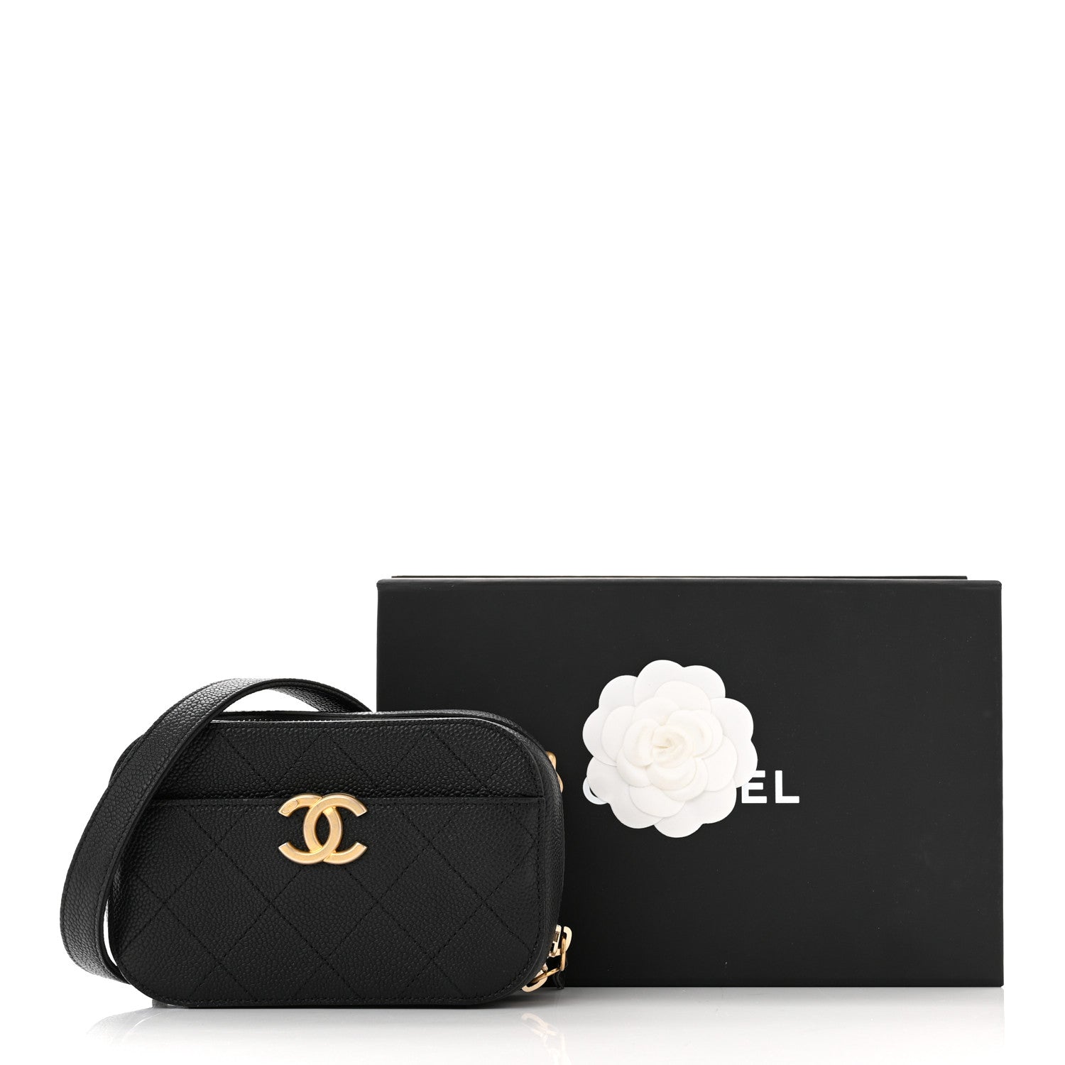 Chanel Caviar Quilted Waist Bag Black 10 of 10