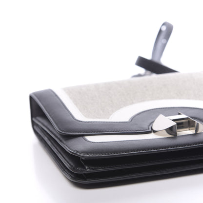 Hermes Toile Swift 2002 26 Ecru Black White 12 of 14