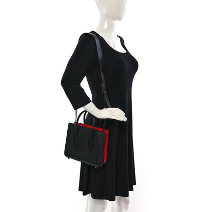 Christian Louboutin Calfskin Mini Paloma Black 2 of 10