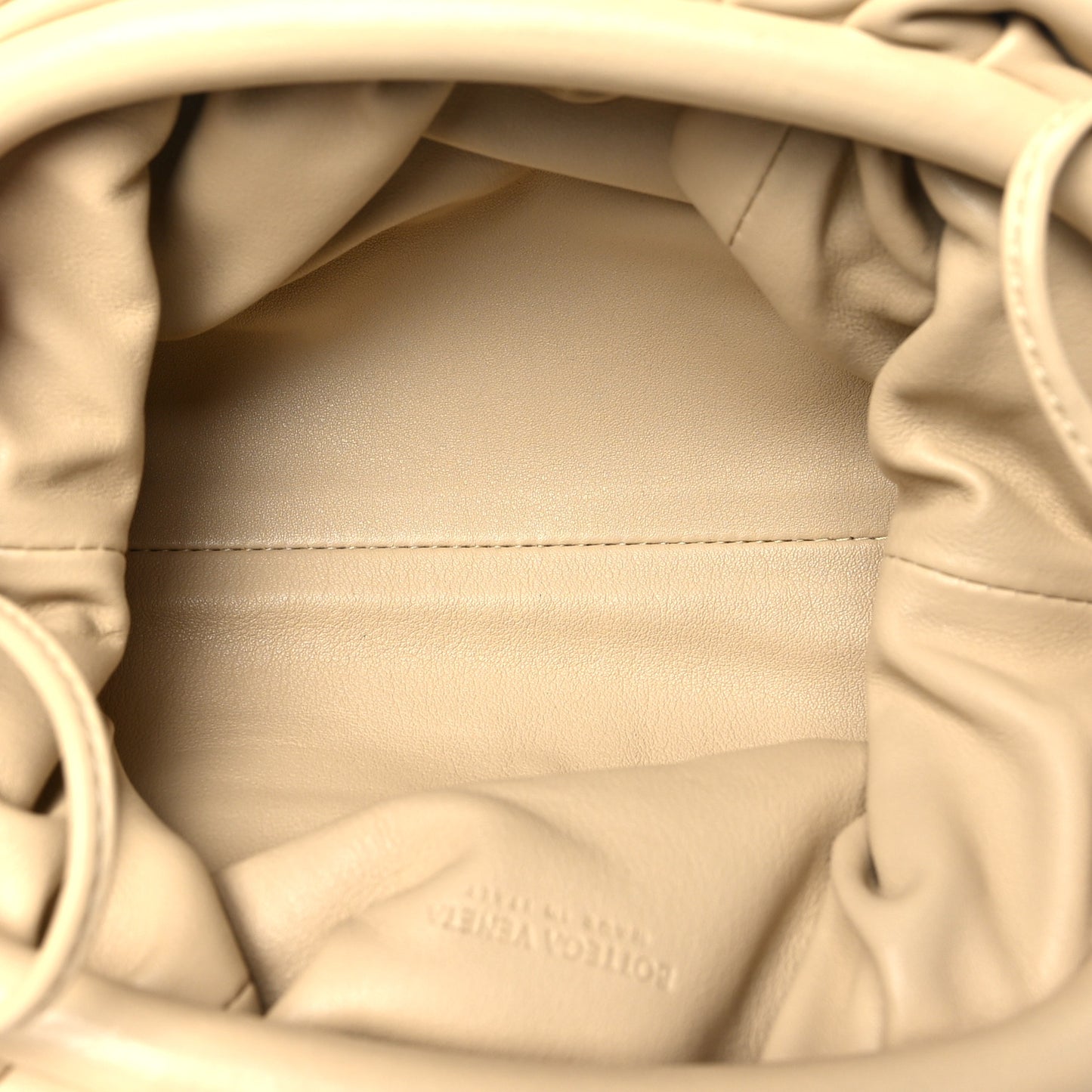 Butter Calfskin The Mini Pouch Porridge