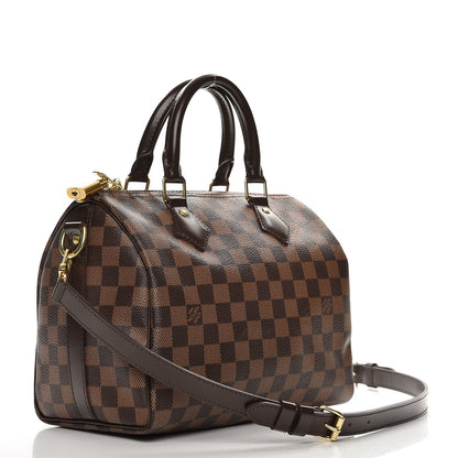 Louis Vuitton Damier Ebene Speedy Bandouliere 25 4 of 9