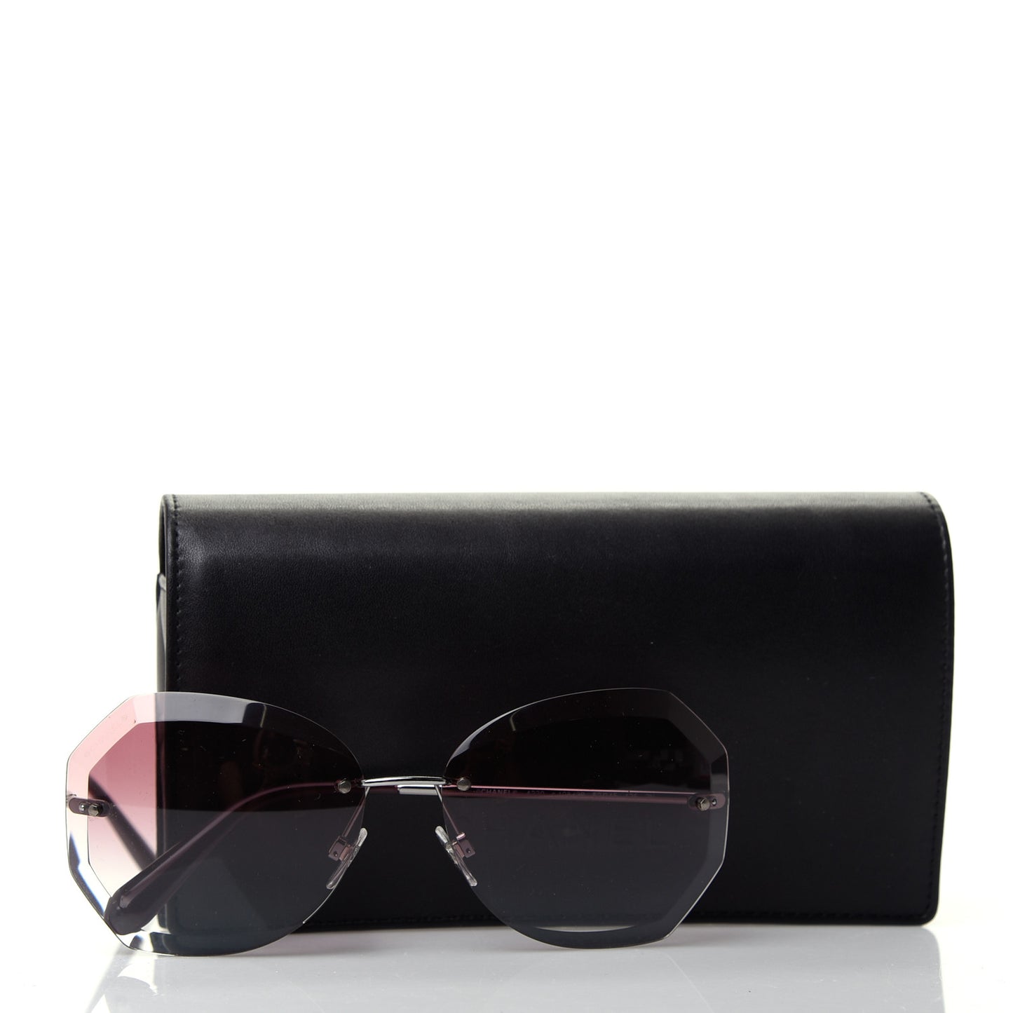 Metal Spring Round Sunglasses 4220 Pink