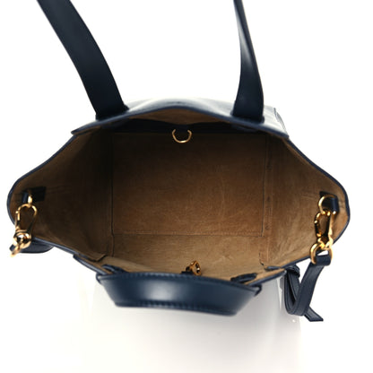 Loewe Calfskin Small Hammock Nugget Shoulder Bag Navy 5 of 8