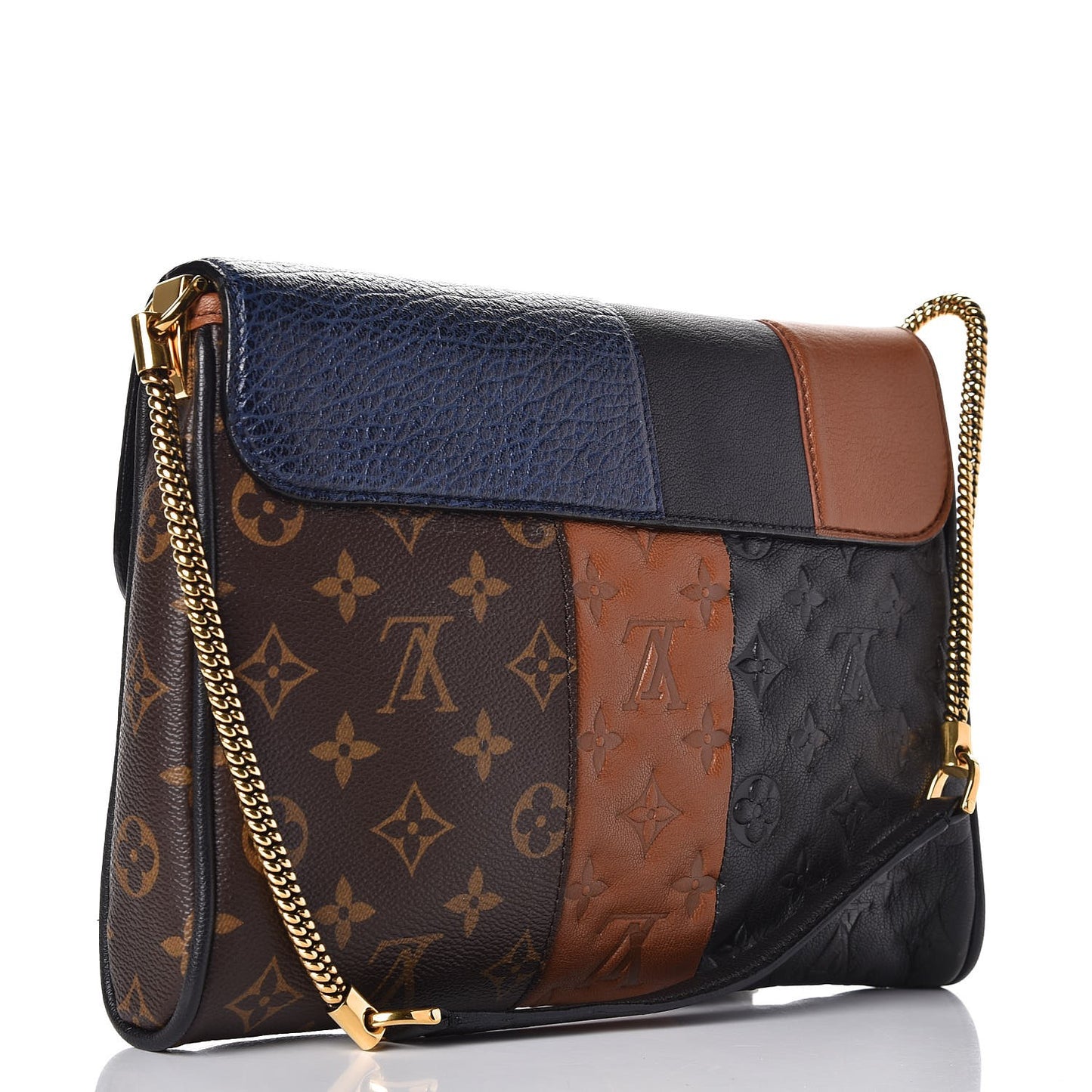Monogram Blocks Pochette Plate Marine