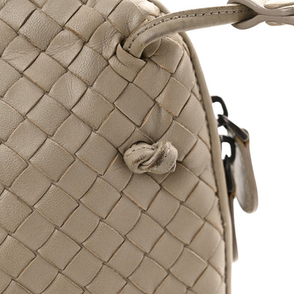 Bottega Veneta Nappa Intrecciato Nodini Crossbody Messenger Steel 12 of 13