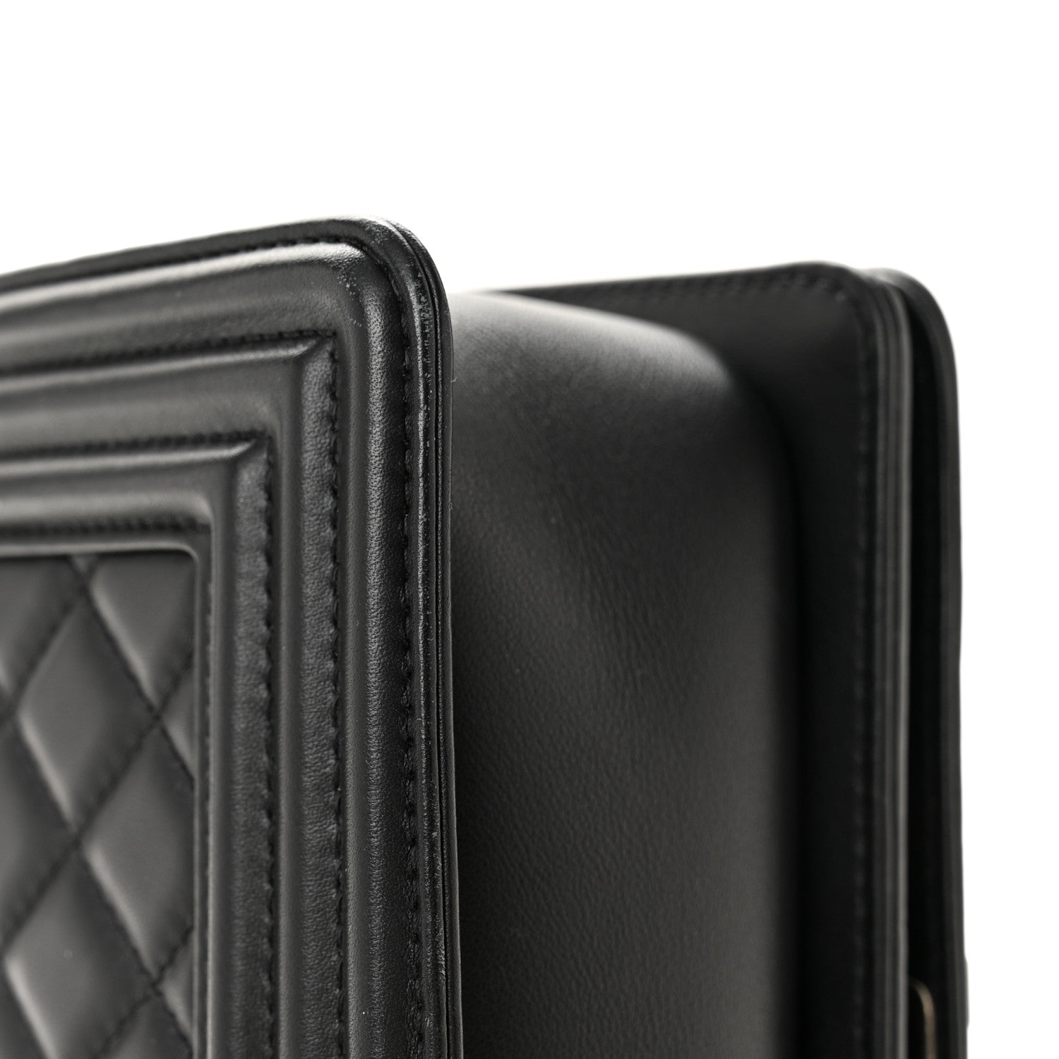 Chanel Lambskin Quilted Small Boy Flap Black 12 of 15