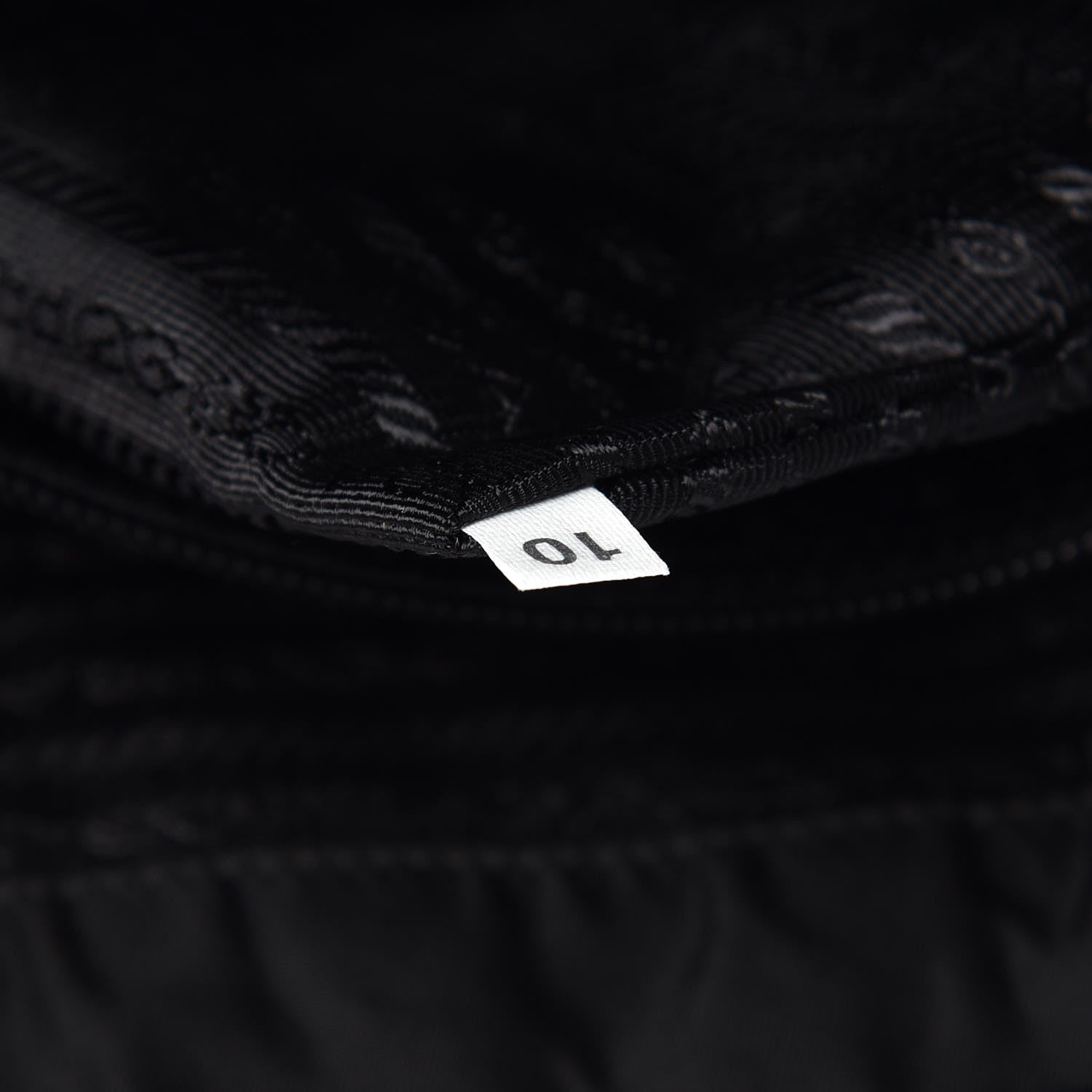 Prada Tessuto Nylon Saffiano Messenger Satchel Black 8 of 15