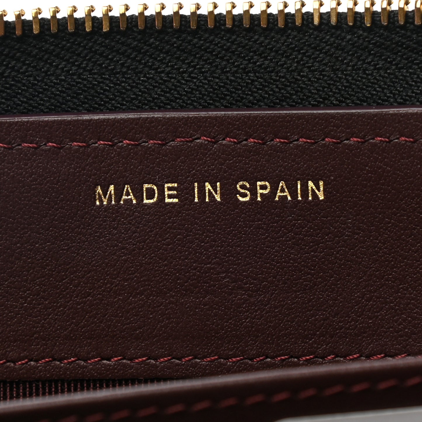 Caviar Quilted Large Gusset Zip Around Wallet Black