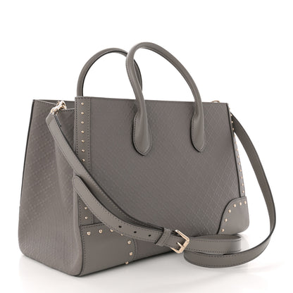 Gucci Hilary Lux Bright Diamante Studded Medium Top Handle Bag Loess 3 of 13