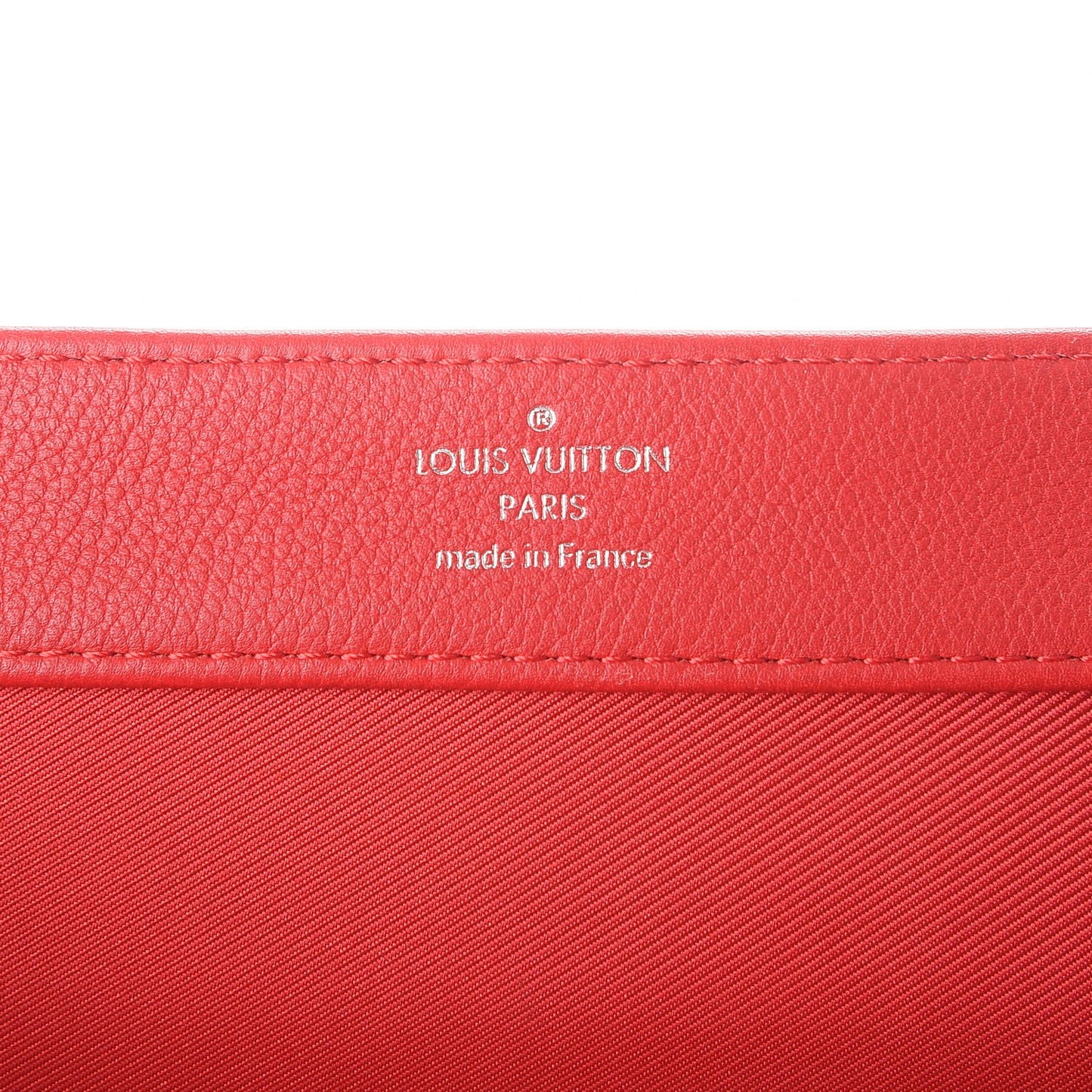 Calfskin Lockme II Chain Bag BB Rubis