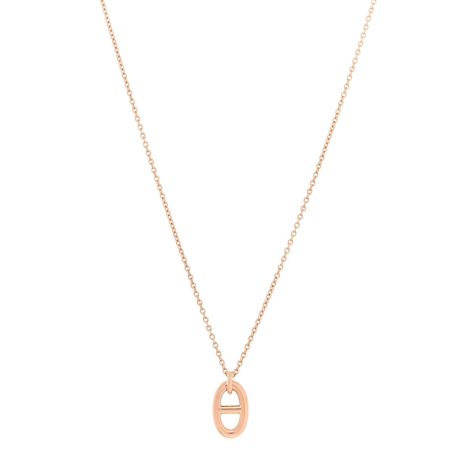 Hermes 18K Rose Gold PM Farandole Pendant Necklace 1 of 5