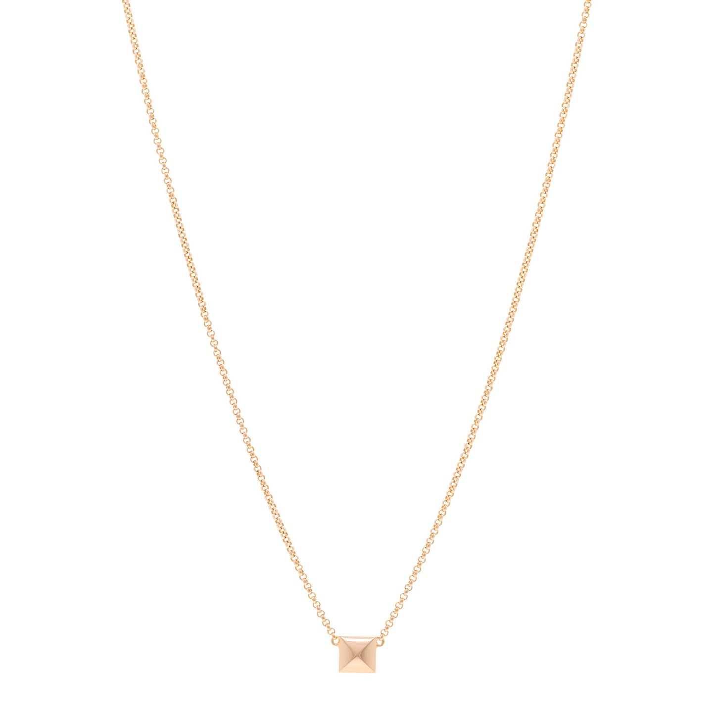18K Rose Gold Clou d'H Pendant Necklace