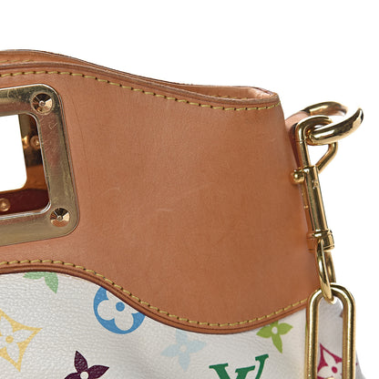 Louis Vuitton Monogram Multicolor Judy MM White 10 of 17