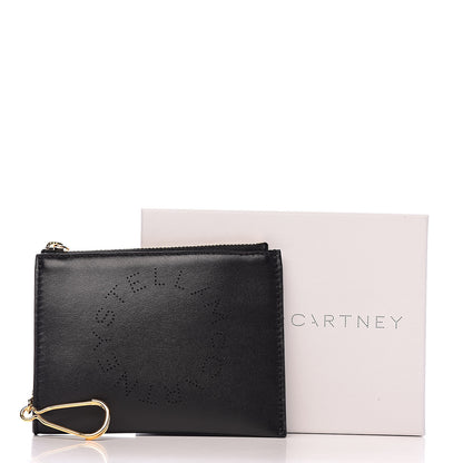Stella McCartney Eco Alter Nappa Perforated Small Key Pouch Black 8 of 8