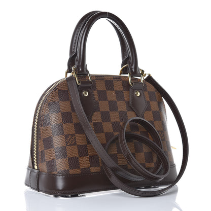 Louis Vuitton Damier Ebene Alma BB 3 of 9