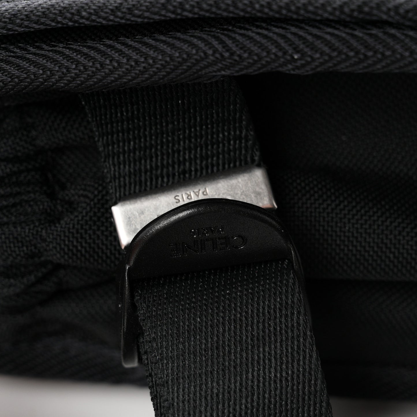 Canvas Trekking Large Messenger Bag Black