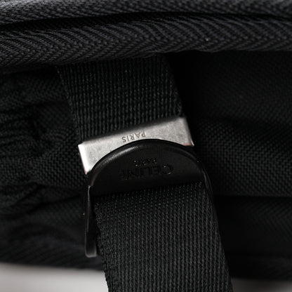Celine Canvas Trekking Large Messenger Bag Black 6 of 10