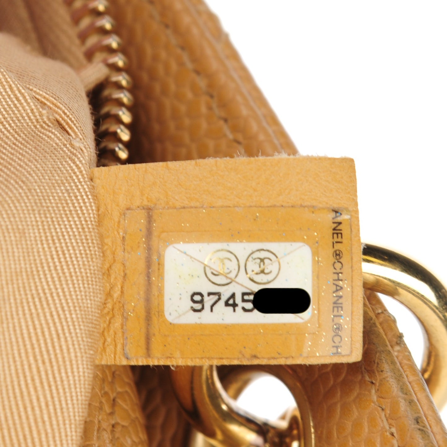 Caviar Quilted Petit Timeless Tote PTT Beige