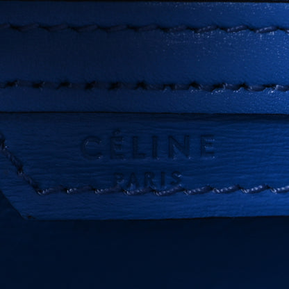 Celine Smooth Calfskin Mini Luggage Electric Blue 6 of 10
